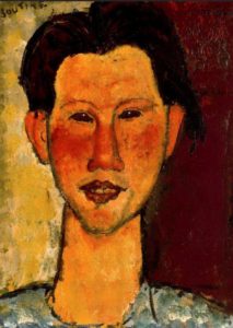 Portrait de Chaïm Soutine par Amedeo Modigliani