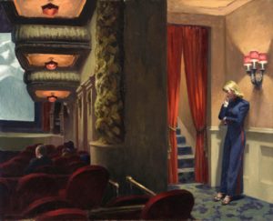 Cinéma à New-York par Hopper