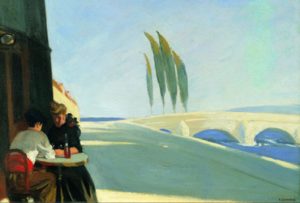 Le bistro d'Edward Hopper