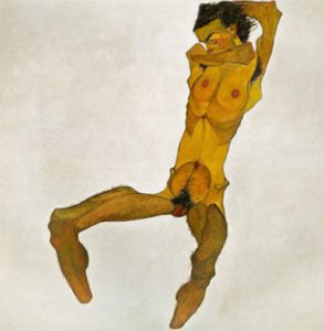 Autoportrait d'Egon Schiele