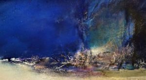 Eclat de beauté nocturne par Zao Wou-Ki