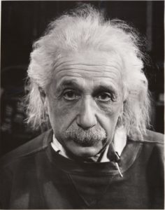 Albert Einstein par Philippe Halsman