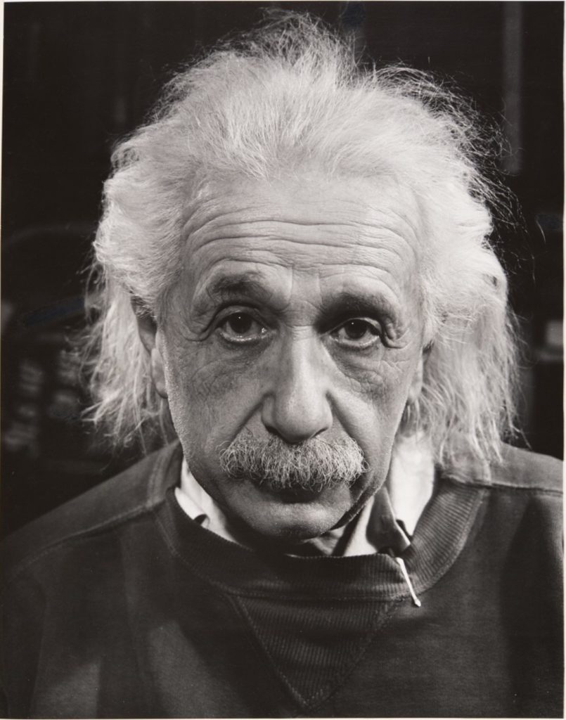 Albert Einstein par Philippe Halsman 