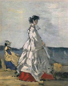 Princesse Pauline Metternich d'Eugène Boudin