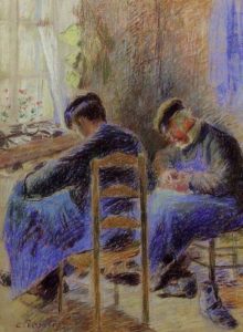 Les cordonniers de Pissarro