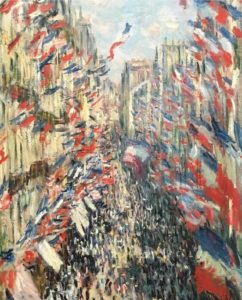 La rue Montorgueil de Claude Monet