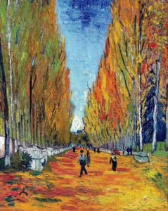 L'Allée des Alyscamps de van Gogh