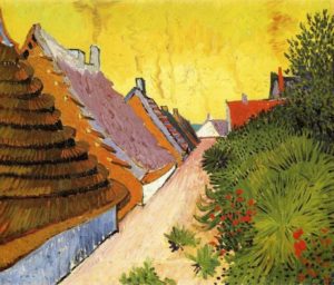 Rue aux Saintes-Maries par Van Gogh