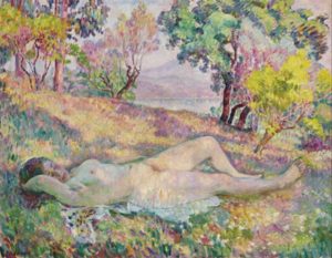 Sieste à Saint-Tropez par Henri Lebasque