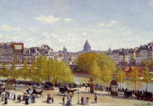 Quai du Louvre par Claude Monet