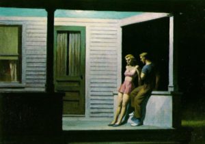 Soir d’été par Hopper