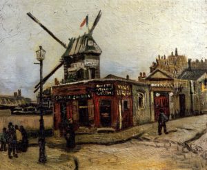 Moulin de la Galette par van Gogh