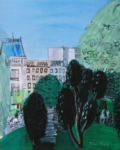 Avenue du Bois de Boulogne de Raoul Dufy