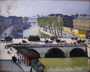 Le Pont Saint-Michel par Albert Marquet