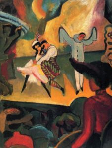 ballets russes par August Macke