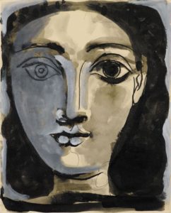 Portrait de femme par Picasso