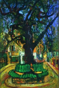 Place du village, Vence par Chaïm Soutine
