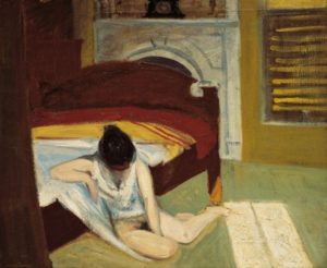 Intérieur d’été par Hopper