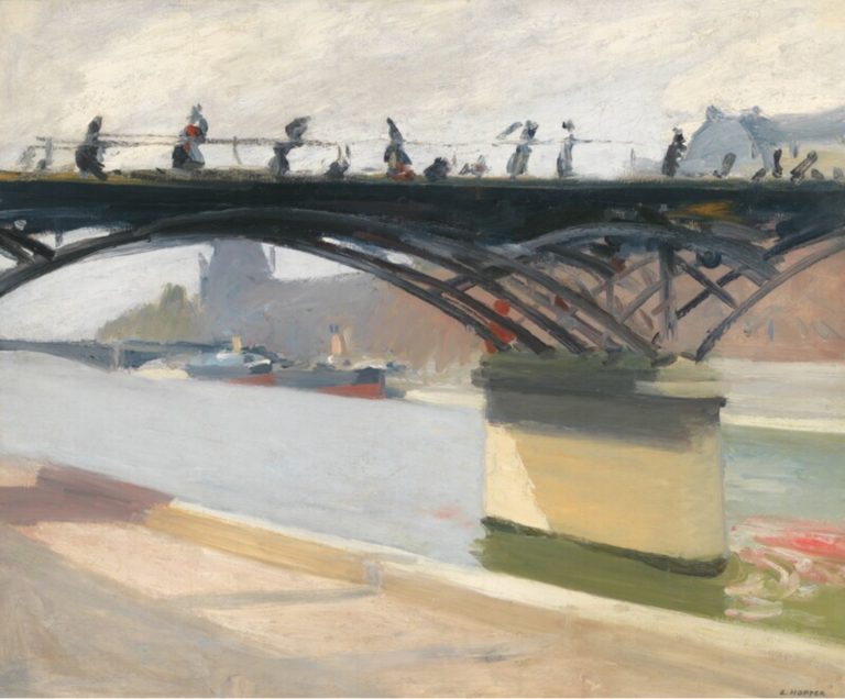Le Pont des Arts par Edward Hopper
