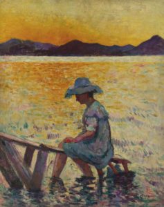 Coucher de soleil, Saint-Tropez par Henri Manguin