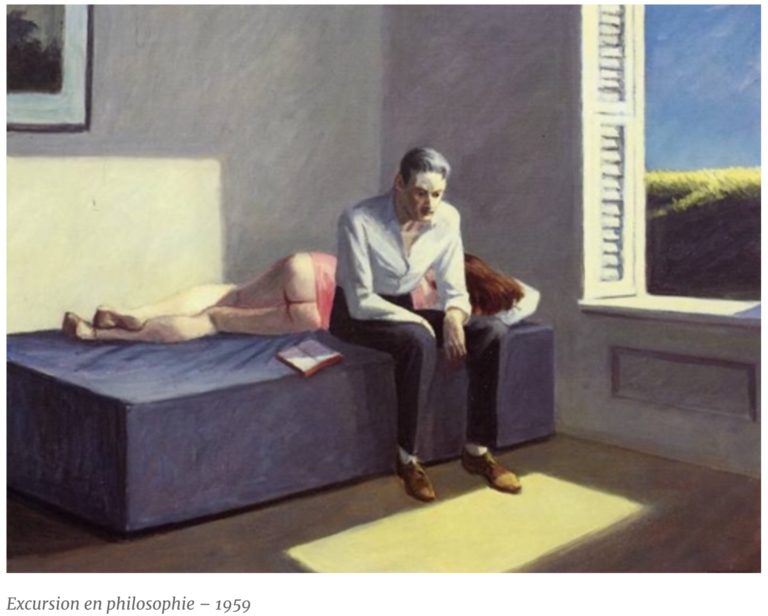 Excursion en philosophie par Edward Hopper