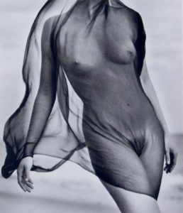 Nu voilé par Herb Ritts