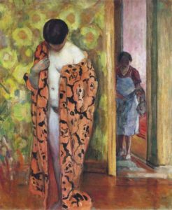 Peignoir japonais par Henri Lebasque