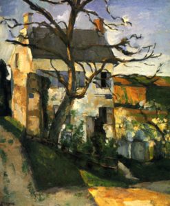 La maison et l’arbre de Cézanne