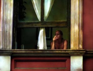 A la fenêtre par Hopper