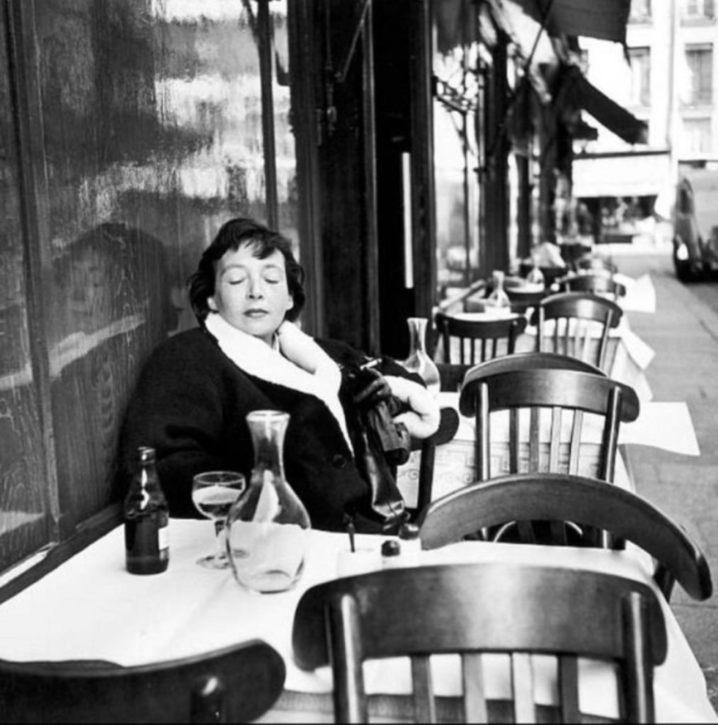 Marguerite Duras, photo de Robert Doisneau