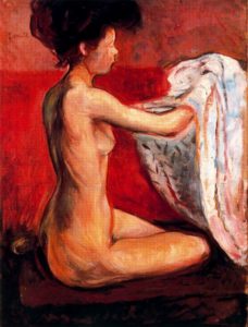 La parisienne nue par Edvard Munch