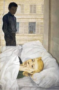 Chambre d’hôtel par Lucian Freud