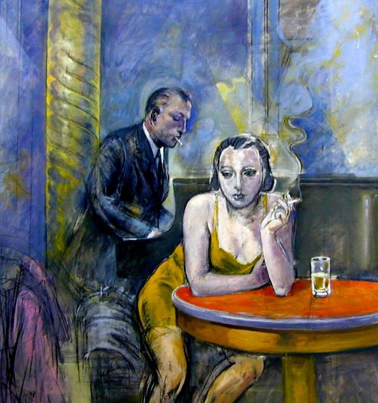 Tableau d'Alberto Sughi