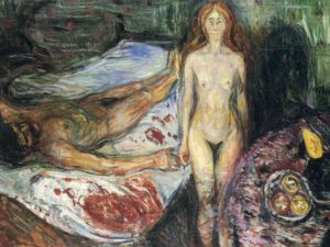 Mort de Marat d'Edvard Munch
