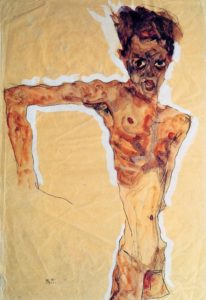 Autoportrait d'Egon Schiele
