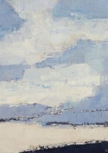Mer et nuages par Nicolas de Staël