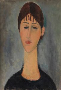La jeune femme de Modigliani