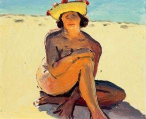 Baigneuse au Pyla par Albert Marquet