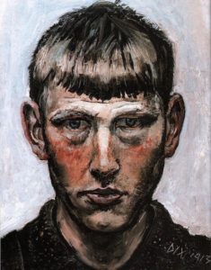 Autoportrait par Otto Dix