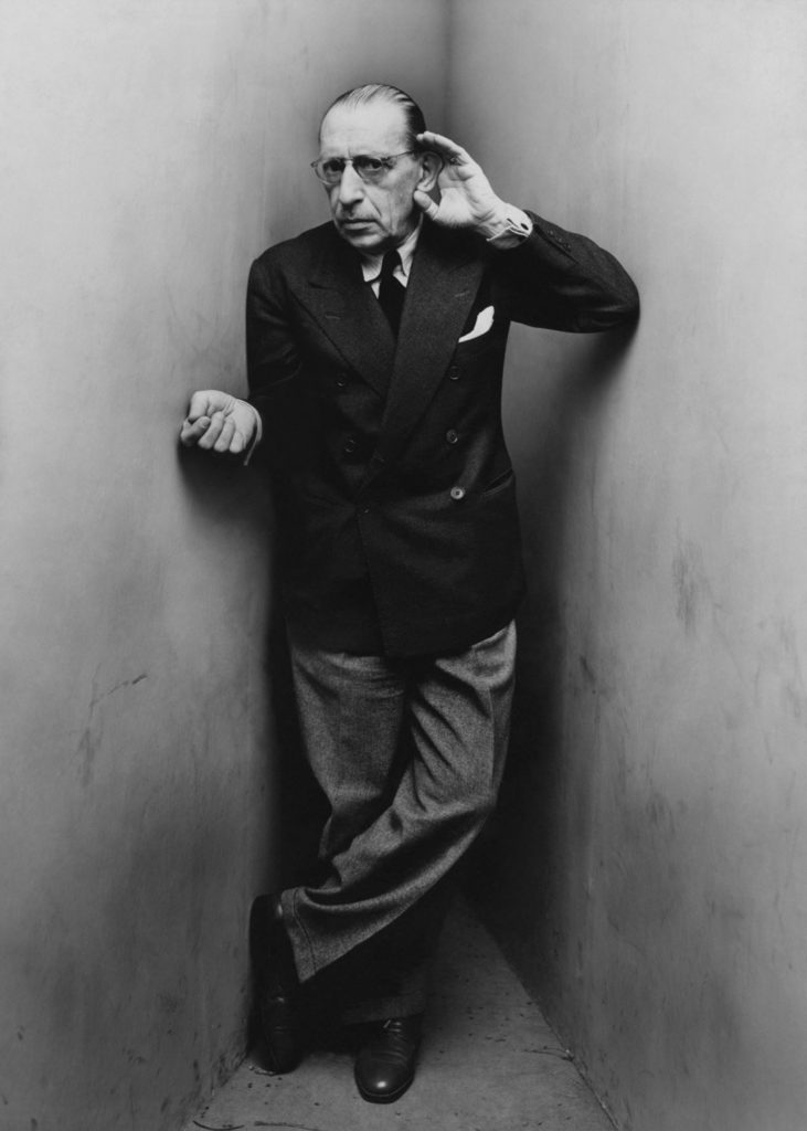 Igor Stravinsky par Irving Penn