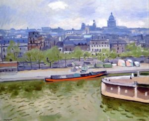 La Seine et le Panthéon par Albert Marquet