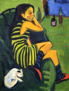 Femme artiste de Kirchner