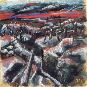 Tranchées par Otto Dix