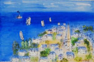 Paysage de Sainte-Adresse par Raoul Dufy