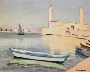 Le port de Sète par Albert Marquet