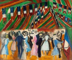 Le 14 juillet 1912 par Raoul dufy