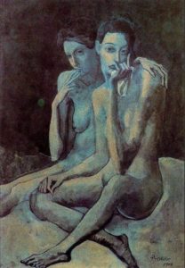 Deux amies par Pablo Picasso