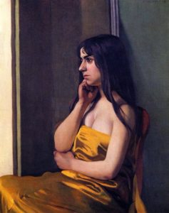La robe jaune par Vallotton