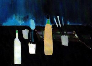 Les bouteilles par Nicolas de Staël