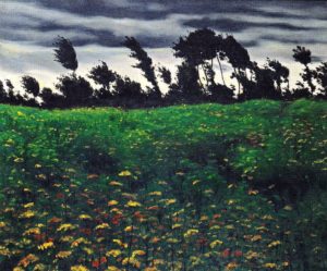 Le champ fleuri par Félix Vallotton